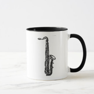 Taza Saxofón del tenor