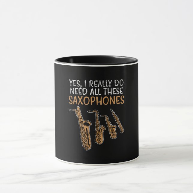 Taza Saxophone Types (Centro)
