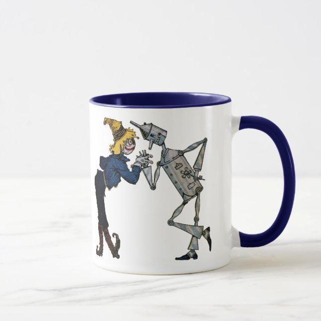 Taza Scarecrow y Tin Man Ceramic Mug (Derecha)