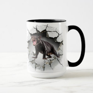 Taza Scary Tasmania Devil