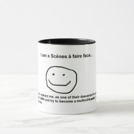 Taza Scènes à faire face