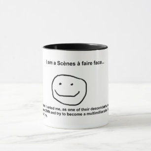Taza Scènes à faire face