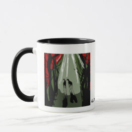 Taza Schaduwen in het bos