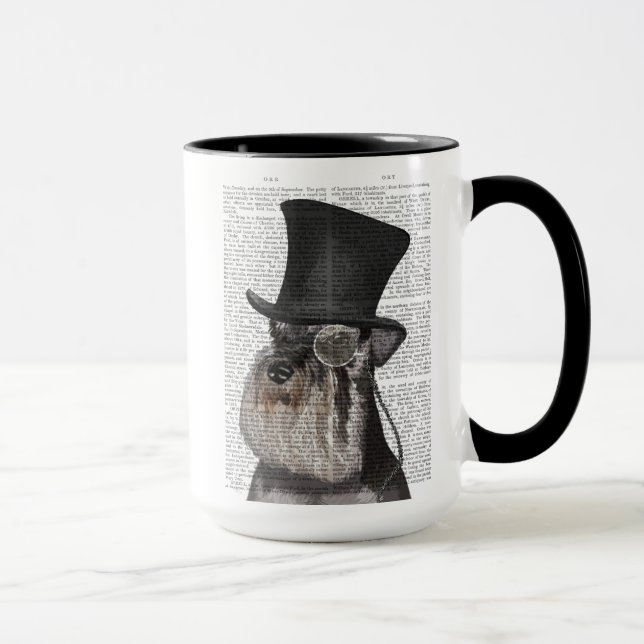 Taza Schnauzer, hebilla formal y Gorra (Derecha)