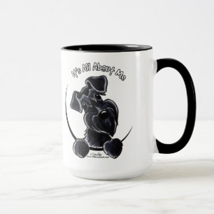 Taza Schnauzer negro IAAM