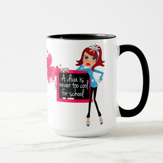 Taza School Diva Mug (Derecha)