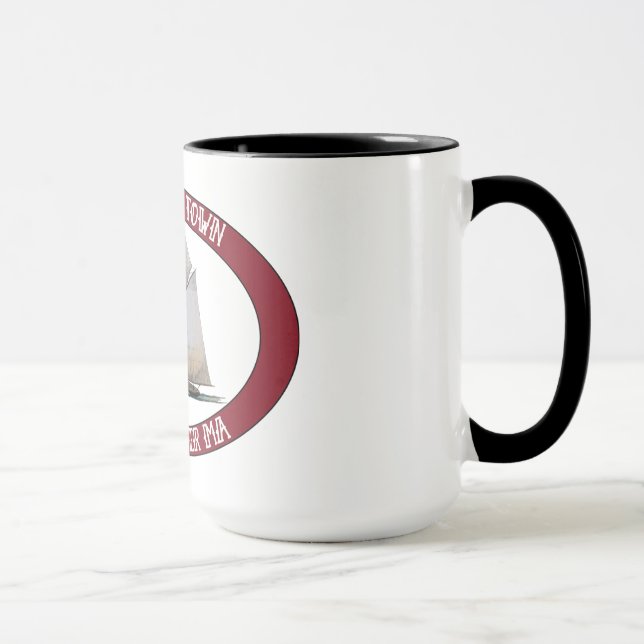 Taza schooner de la pesca de Gloucester (Derecha)