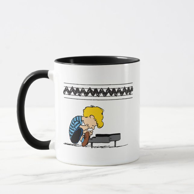 Taza Schroeder Charlie Brown Music (Izquierda)