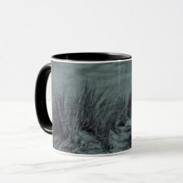 Taza Schwarz - Weiße Dünen