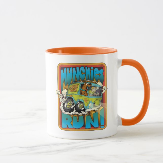 Taza Scooby-Doo and Shaggy "Munchies Run!" (Derecha)