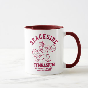Taza Scooby-Doo "Beachside Gymnasium" Weightlifting