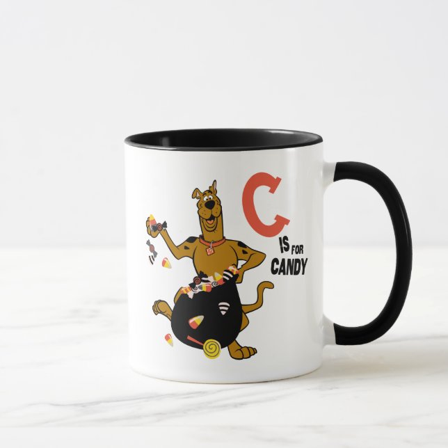 Taza Scooby-Doo | C es para Candy (Derecha)