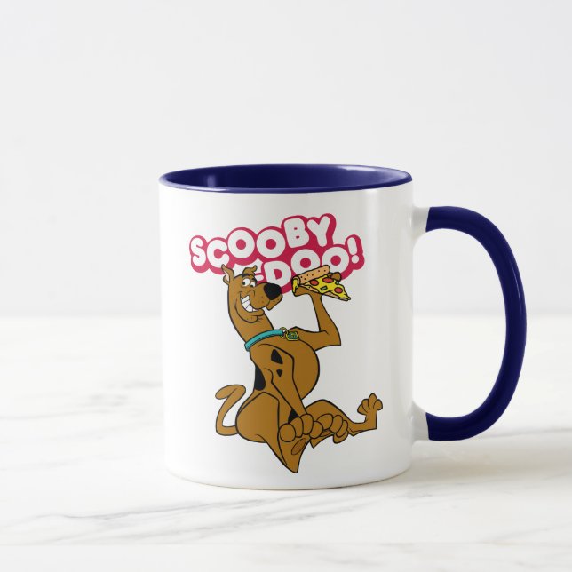 Taza Scooby-Doo Con Pizza Slice (Derecha)