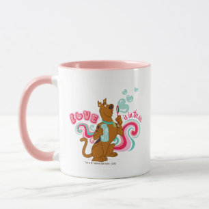Taza Scooby-Doo - El Amor Está En El Aire