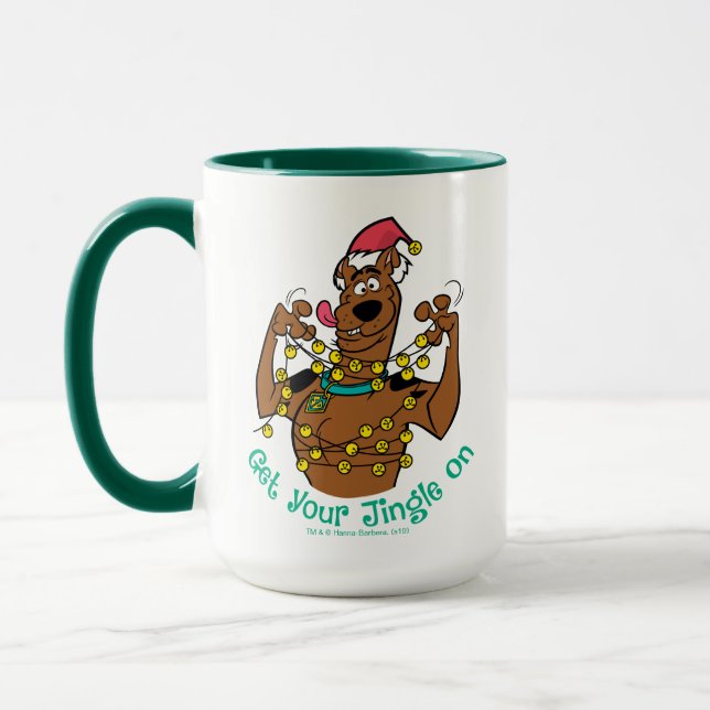 Taza Scooby-Doo "Enciende tu jingle" (Izquierda)
