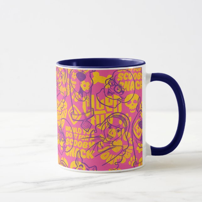 Taza Scooby-Doo | Funky Flower Pattern (Derecha)