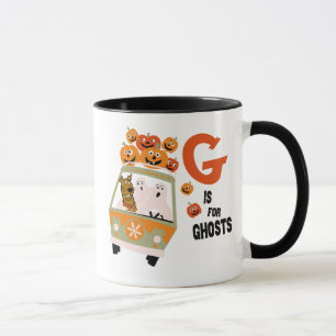 Taza Scooby-Doo   G es para Ghosts
