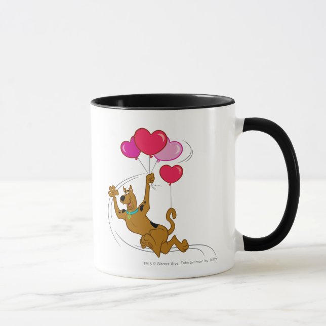 Taza Scooby Doo - Globos cardíacos (Derecha)