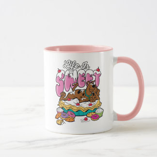 Taza Scooby-Doo "La vida es dulce"