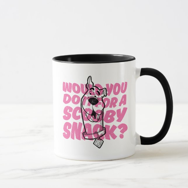Taza Scooby-Doo |¿Lo Haría Por Un Aperitivo? (Derecha)
