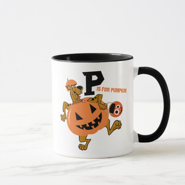 Taza Scooby-Doo | P es para Calabaza (Derecha)