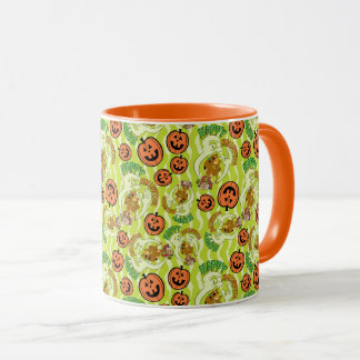 Taza Scooby-Doo | Patrón de Halloween Feliz