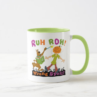 Taza Scooby-Doo ¡Ruh Roh! ¡El deletreo equivocado!