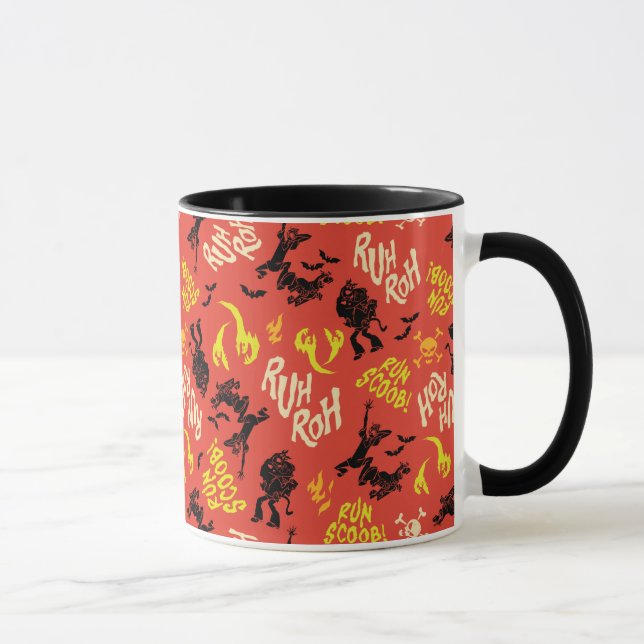Taza Scooby-Doo | Ruh Roh Run Scoob! Estampado (Derecha)