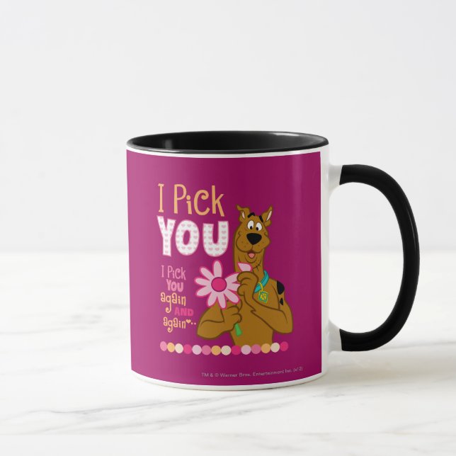 Taza Scooby Doo - Te Elijo (Derecha)