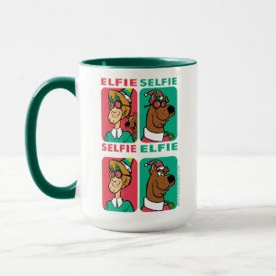 Taza Scooby-Doo y Shaggy "Elfie Selfie"