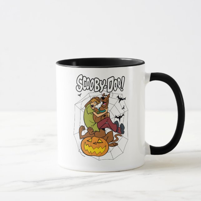 Taza Scooby-Doo y Shaggy Halloween Fright (Derecha)