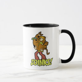 Taza Scooby-Doo y Shaggy Zoinks!