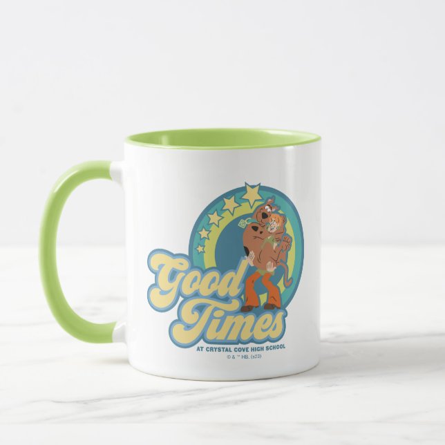Taza Scooby-Doo y tiempos modestos en Crystal Cove HS (Izquierda)