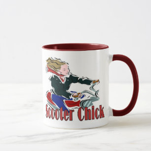 Taza Scooter Chick