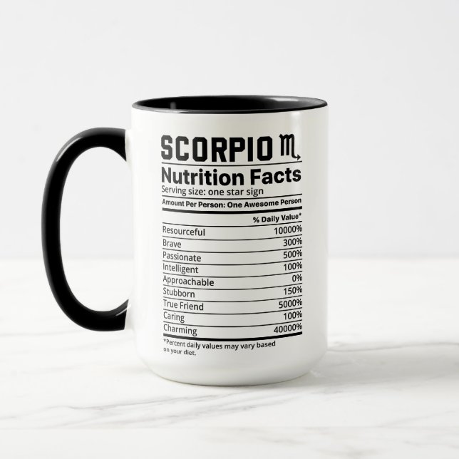 Taza Scorpio Mug (Izquierda)