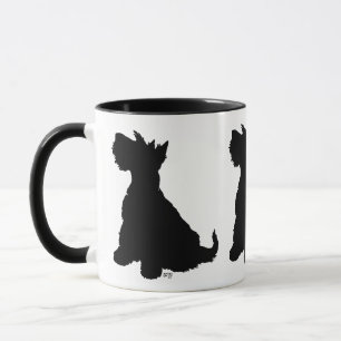 Taza Scottie Dog sentado