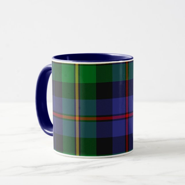 Taza Scottish Plaid Pattern (Anverso izquierdo)