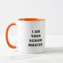 Scrum master agile mug