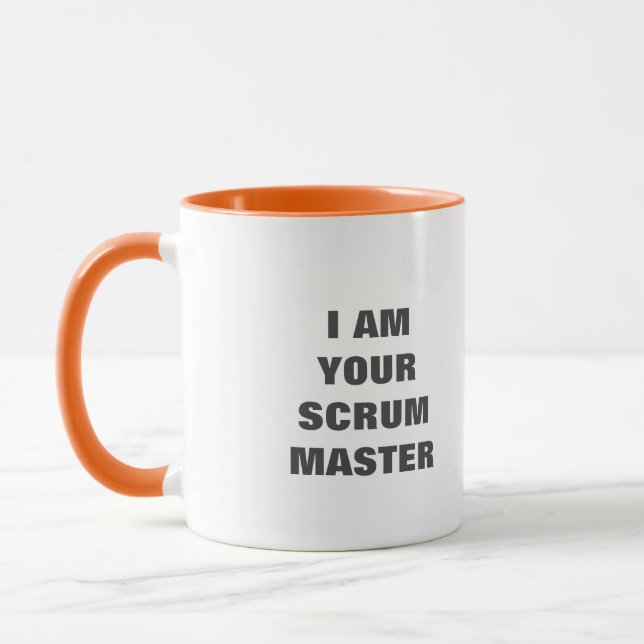 Taza Scrum master agile mug (Izquierda)