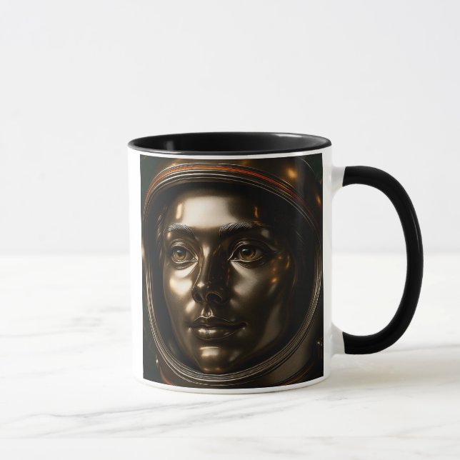 Taza Sculpture femme futuriste (Derecha)