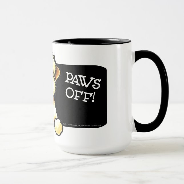 Taza SCWT Protegido Por Ruedas Terrier Despegadas (Derecha)