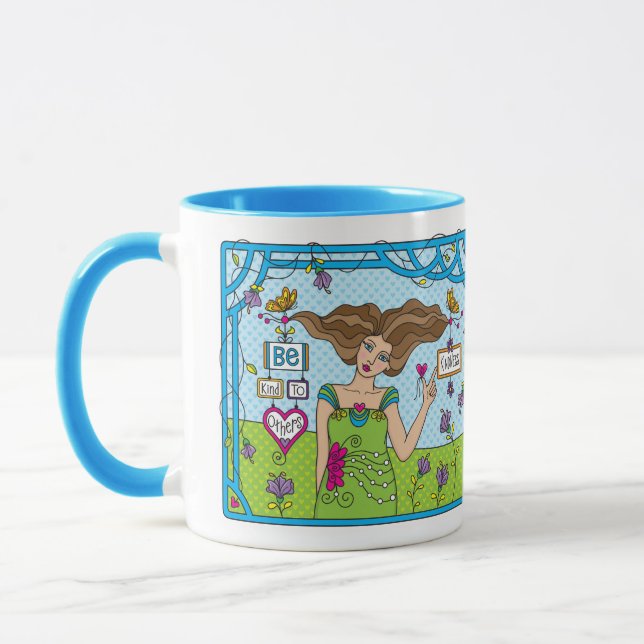 Taza Sé amable con los demás_ (Izquierda)