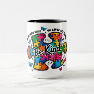 Taza Sé Amable/ Conciencia del Autismo