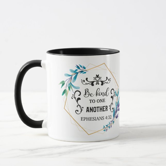 Taza Sé amable unos con otros (Izquierda)