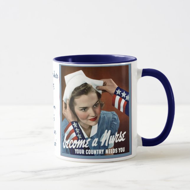 Taza Se convierte una enfermera personalizada ~ del (Derecha)