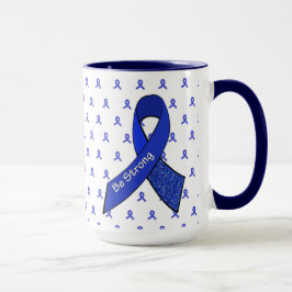 Taza Sé Fuerte Mariposa Azul Fatiga Crónica ME/CFS Mu