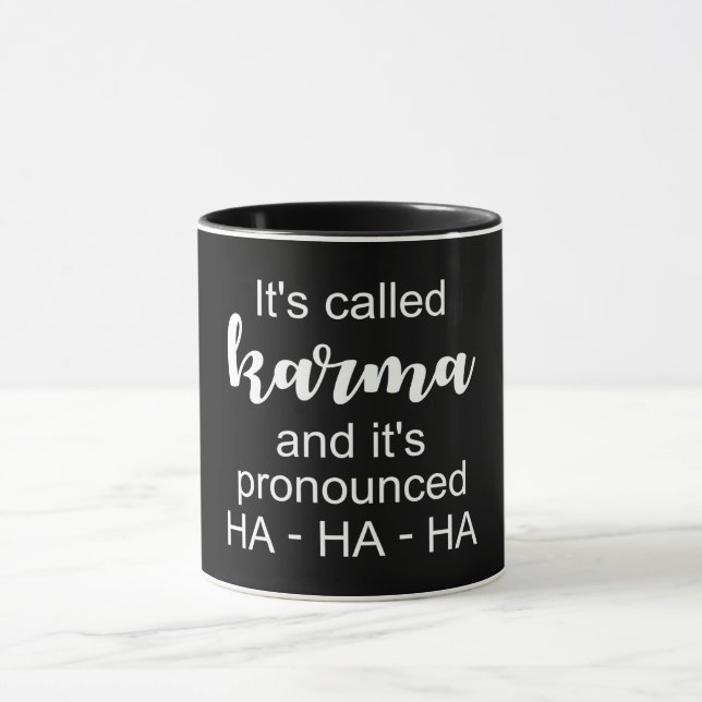 Taza Se llama Karma (Centro)