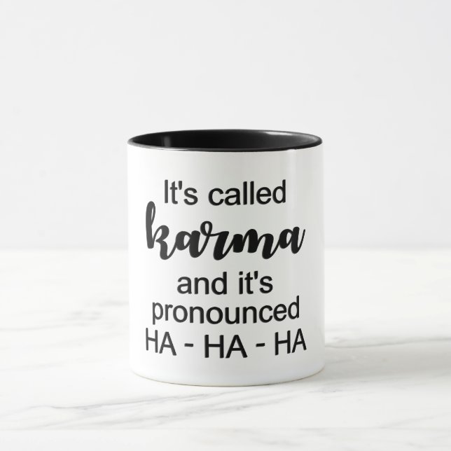 Taza Se llama Karma (Centro)
