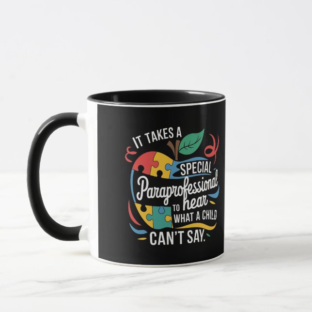 Taza Se necesita un parapurero para escuchar lo que un  (Izquierda)
