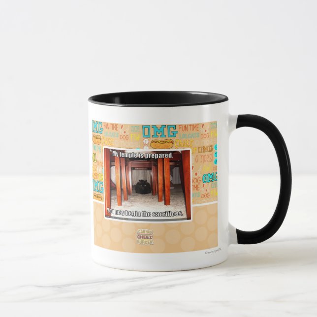 Taza Se prepara mi templo (Derecha)